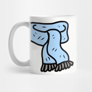Cozy Blue Scarf Mug